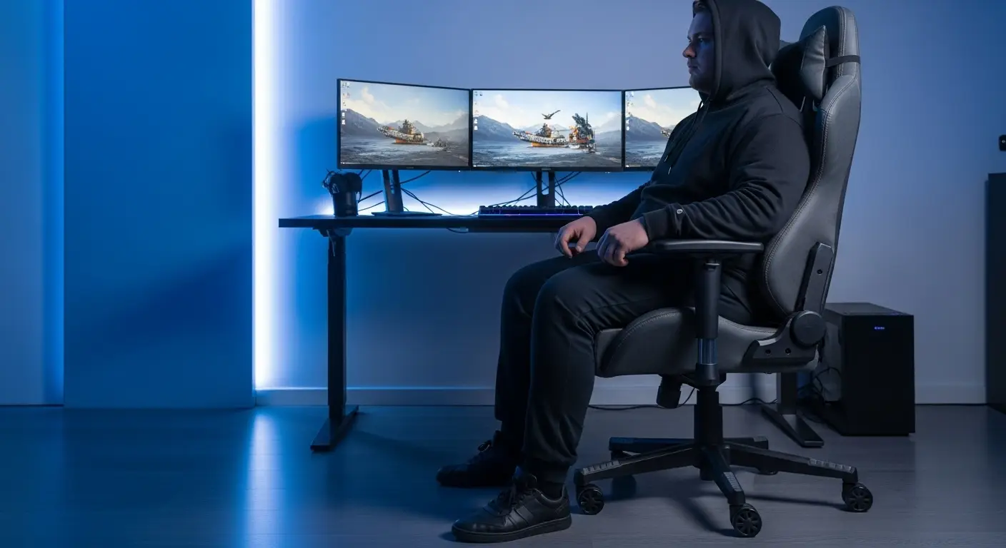 Como escolher cadeira gamer para pessoa alta e pesada